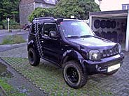 STAHL-Felgen 8x15 ET-35 DOTZ DAKAR- SUZUKI JIMNY Typ: GJ+HJ  PREISVORTEIL