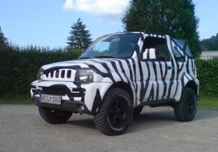 Lisa´s Jimny mit 50mm Trailmaster Fahrwerk