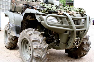 Markus seine King Quad mit X Bumper und ProAmor Unterfahrschutz