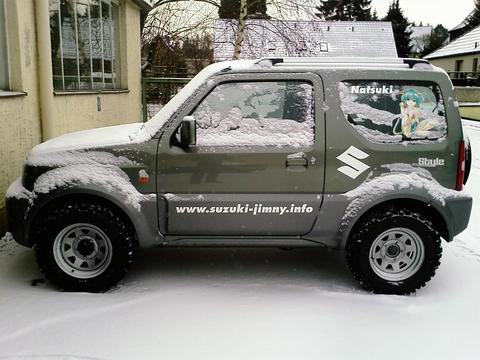 Natsuki mit neuen Dotz Felgen und MT´s