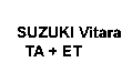 SUZUKI Vitara I TA + ET